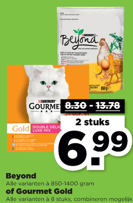 Beyond Simply   hondenvoer, kattenvoer folder aanbieding bij  Plus - details