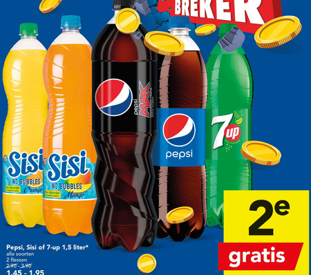 Pepsi   frisdrank, cola folder aanbieding bij  Deen - details