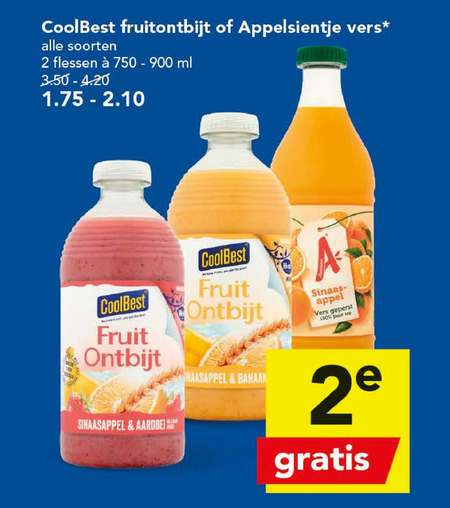 Appelsientje   vruchtensap folder aanbieding bij  Deen - details