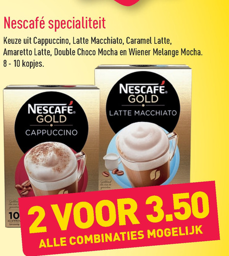 Nescafe   oploskoffie folder aanbieding bij  Aldi - details