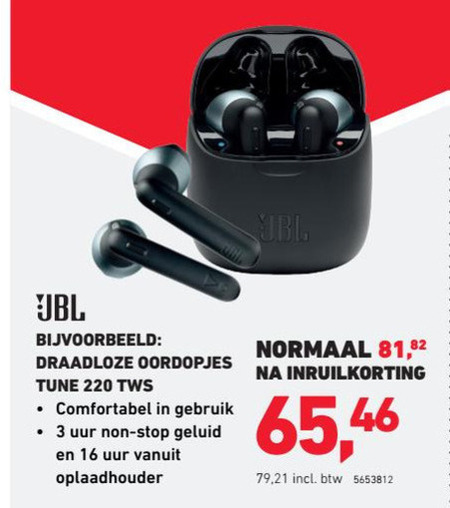 JBL   oortelefoon folder aanbieding bij  Office Centre - details