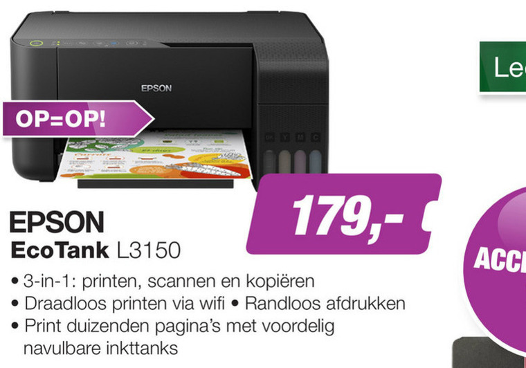 Epson   all-in-one printer folder aanbieding bij  EP Electronic Partner - details