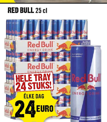 Red Bull   energiedrank folder aanbieding bij  Dirck III - details