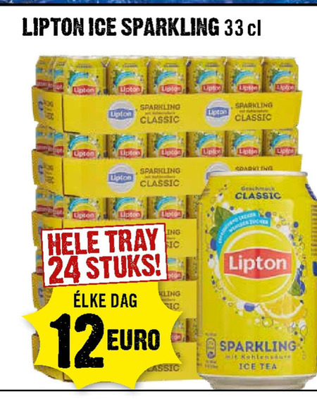 Lipton   ice tea folder aanbieding bij  Dirck III - details