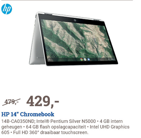 HP   notebook folder aanbieding bij  BCC - details