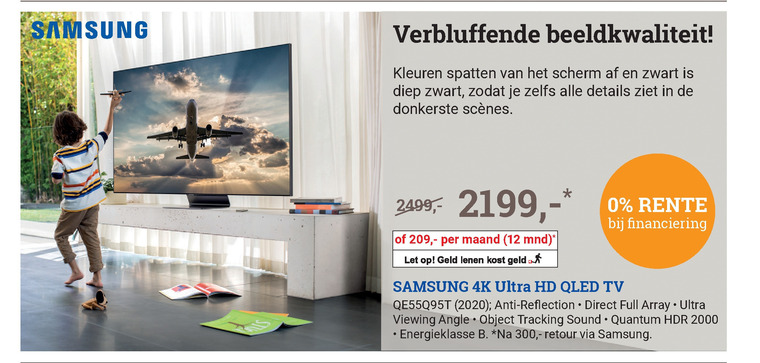 Samsung   4k ultrahd televisies folder aanbieding bij  BCC - details