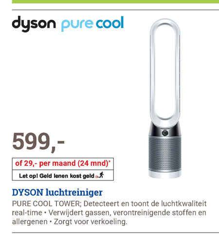 Dyson   luchtreiniger folder aanbieding bij  BCC - details