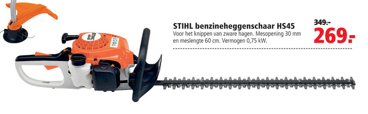 Stihl   heggenschaar folder aanbieding bij  Welkoop - details