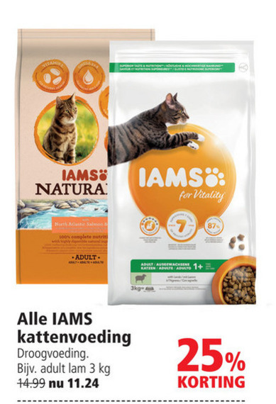 IAMS   kattenvoer folder aanbieding bij  Welkoop - details