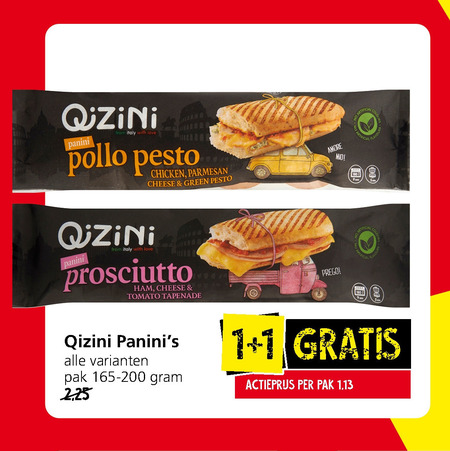 Qizini   panini  folder aanbieding bij  Jan Linders - details