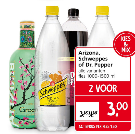 Arizona   cola, frisdrank folder aanbieding bij  Jan Linders - details