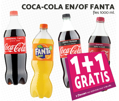 Coca-Cola   frisdrank, cola folder aanbieding bij  Boons Markt - details