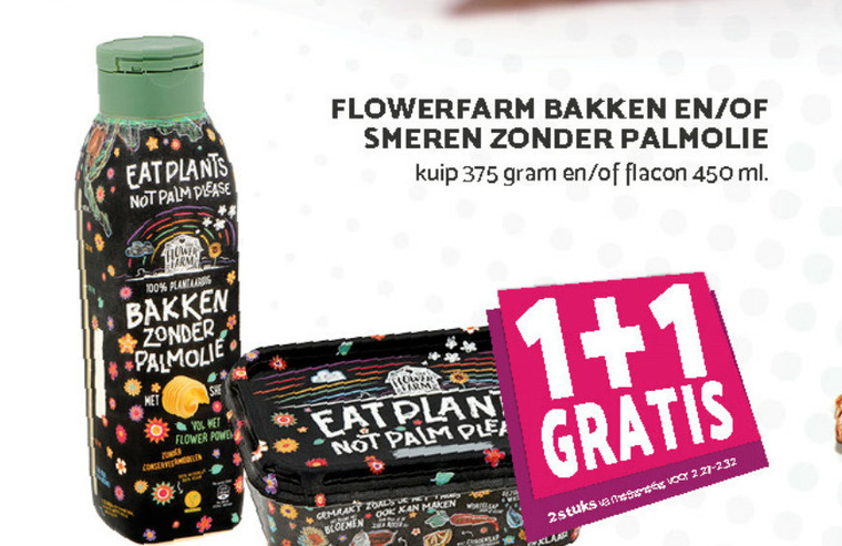 Flower Farm   olie en vetten, margarine folder aanbieding bij  Boons Markt - details