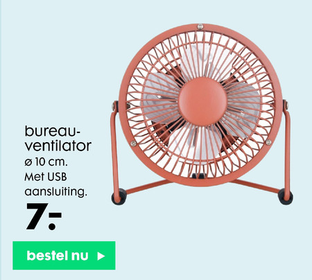 Hema huismerk   usb ventilator folder aanbieding bij  Hema - details