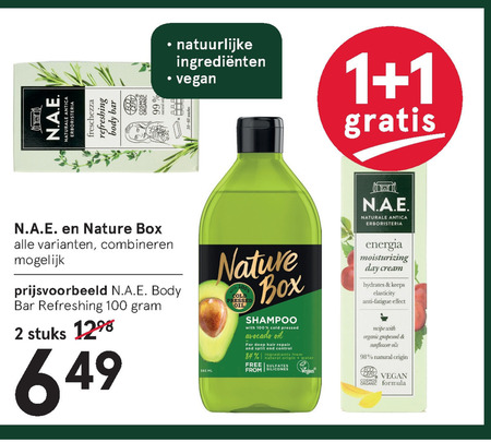 Nature Box   shampoo folder aanbieding bij  Etos - details