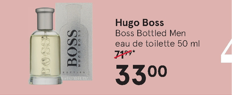 Hugo Boss   eau de toilette folder aanbieding bij  Etos - details