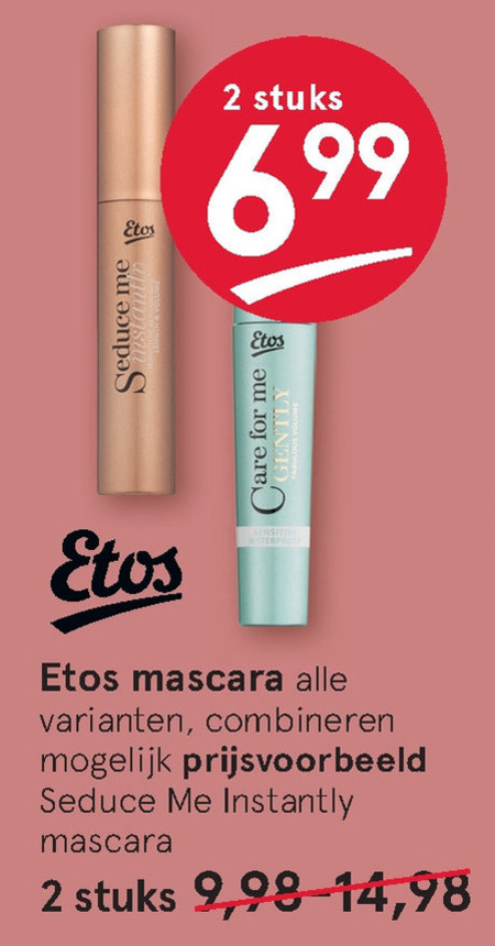 Etos Huismerk   mascara folder aanbieding bij  Etos - details