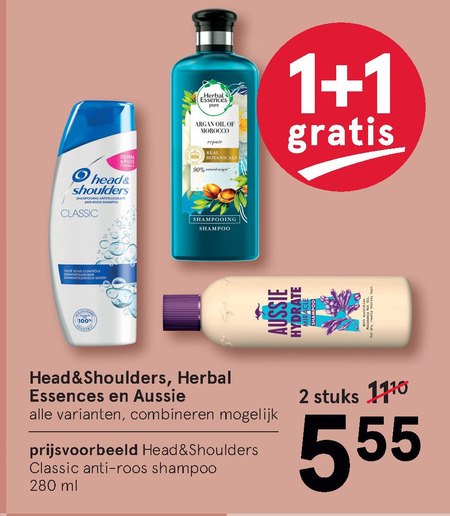 Head and Shoulders   shampoo folder aanbieding bij  Etos - details