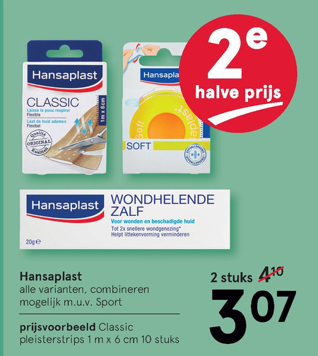 Hansaplast   voetverzorging, vingerpleisters folder aanbieding bij  Etos - details