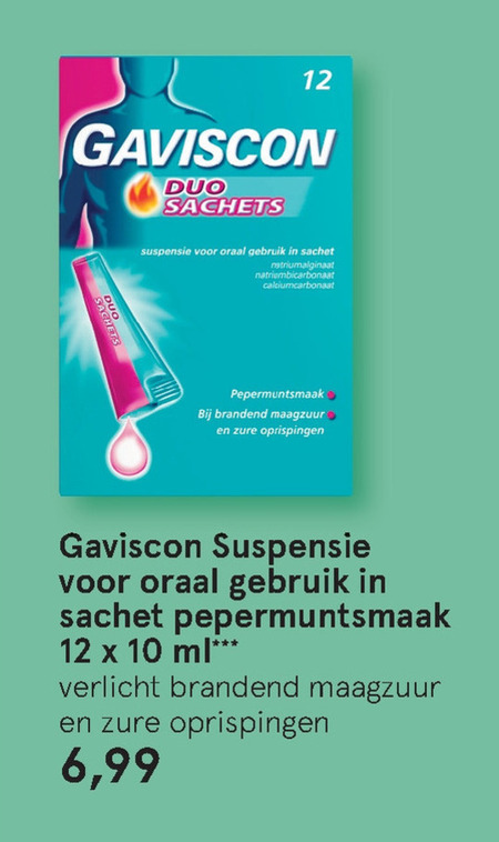 Gaviscon   maagzuurremmer folder aanbieding bij  Etos - details