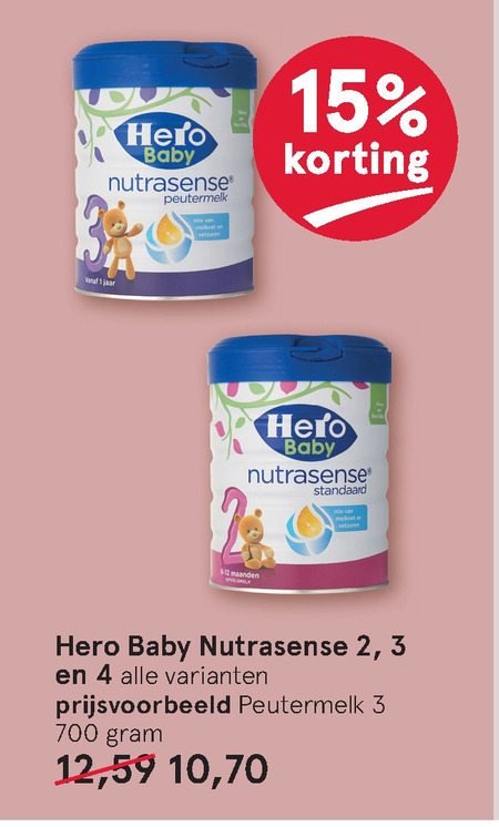 Hero   opvolgmelk folder aanbieding bij  Etos - details