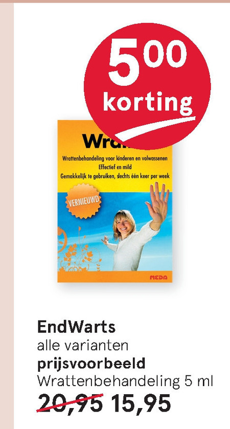 Endwarts   wrattenverwijderaar folder aanbieding bij  Etos - details