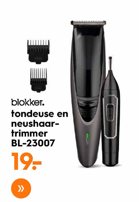 Blokker Huismerk   neustrimmer, tondeuse folder aanbieding bij  Blokker - details