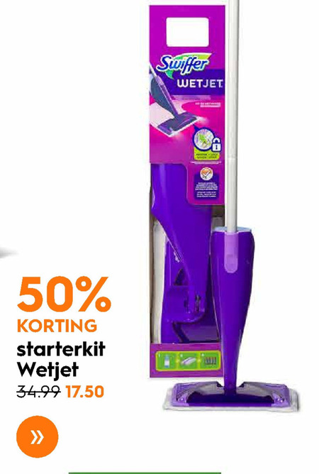 Swiffer   vloerwisser folder aanbieding bij  Blokker - details