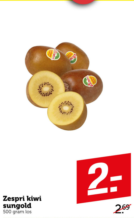 Zespri   kiwis folder aanbieding bij  Coop - details