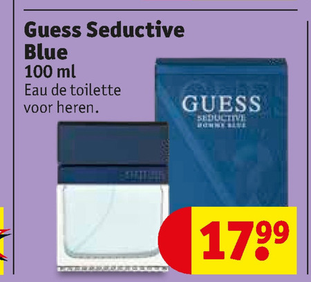 Guess   eau de toilette folder aanbieding bij  Kruidvat - details