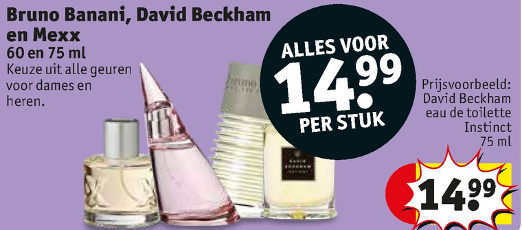 Bruno Banani   eau de toilette folder aanbieding bij  Kruidvat - details