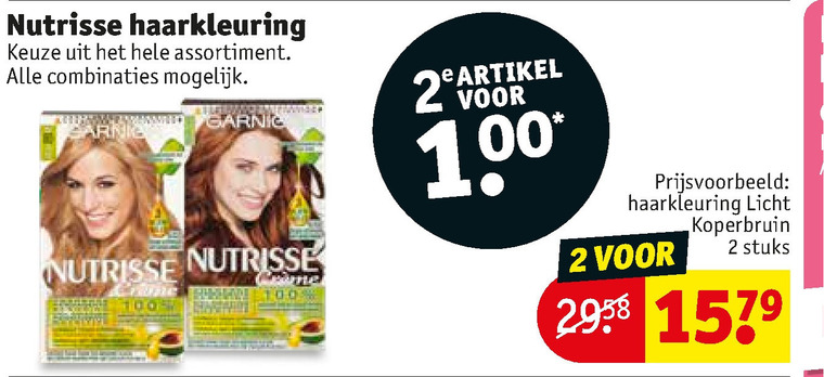 Garnier Nutrisse   haarkleuring folder aanbieding bij  Kruidvat - details