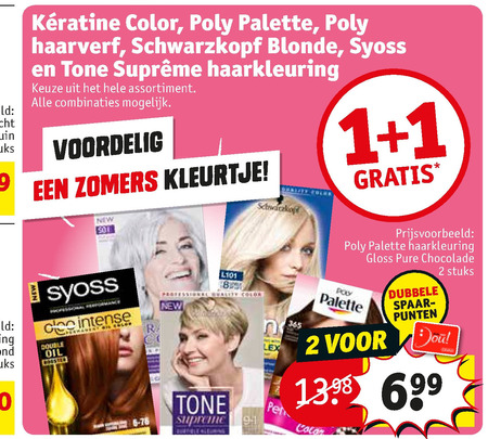 Schwarzkopf Blonde   haarkleuring folder aanbieding bij  Kruidvat - details