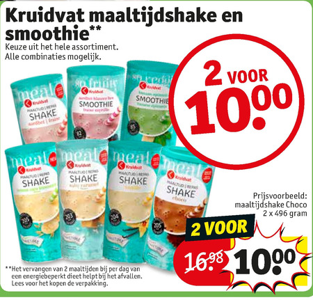 Kruidvat Huismerk   afslankmaaltijd folder aanbieding bij  Kruidvat - details