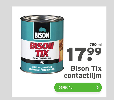 Bison   lijm folder aanbieding bij  Gamma - details