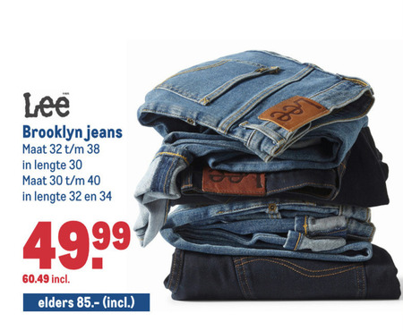 Lee   heren jeans folder aanbieding bij  Makro - details