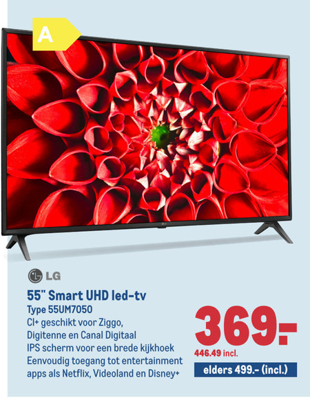 Philips   4k ultrahd televisies folder aanbieding bij  Makro - details