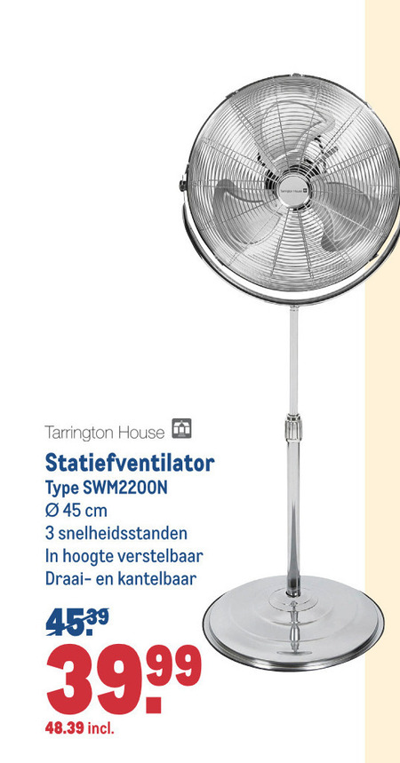 Tarrington House   ventilator folder aanbieding bij  Makro - details