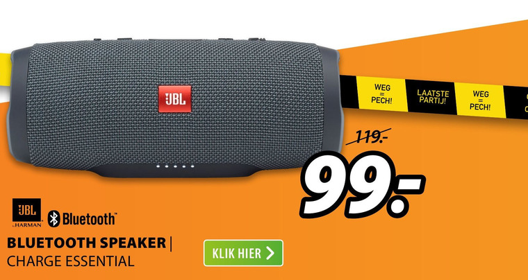 JBL   portable speakerset folder aanbieding bij  Expert - details