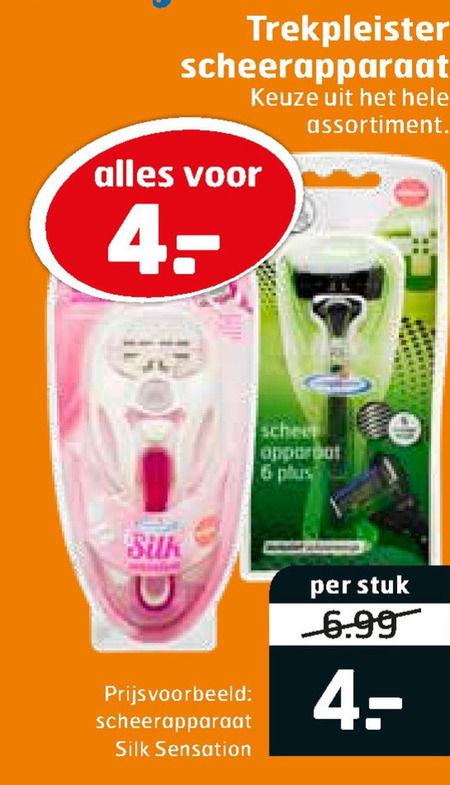 Trekpleister Huismerk   heren handscheerapparaat folder aanbieding bij  Trekpleister - details