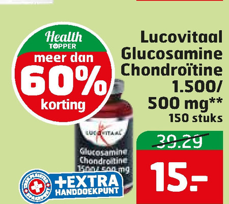 Lucovitaal   voedingssupplement folder aanbieding bij  Trekpleister - details