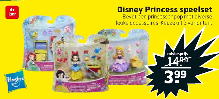 Vijandig bespotten Verschrikkelijk Disney Princess poppetjes folder aanbieding bij Trekpleister - details