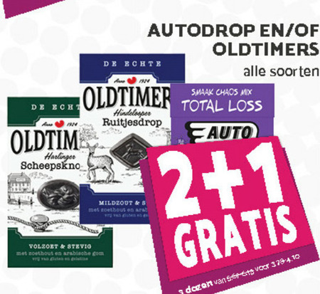 Autodrop   drop, snoep folder aanbieding bij  MCD Supermarkt Basis - details