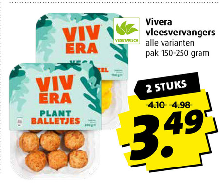 Vivera   vegetarisch folder aanbieding bij  Boni - details