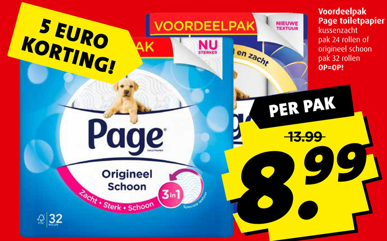 Page   toiletpapier folder aanbieding bij  Boni - details