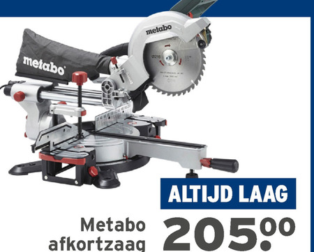 Metabo   afkortzaag folder aanbieding bij  Gamma - details