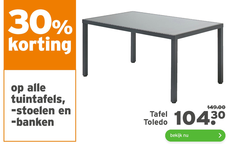 trimmen Opstand Specifiek tuinstoel, tuintafel folder aanbieding bij Gamma - details