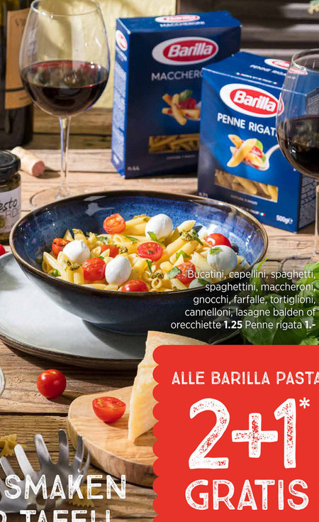 Barilla   pasta folder aanbieding bij  Xenos - details