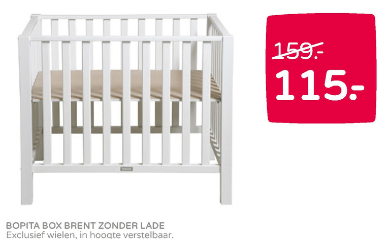 beroerte Middeleeuws zweer Bopita box folder aanbieding bij Prenatal - details