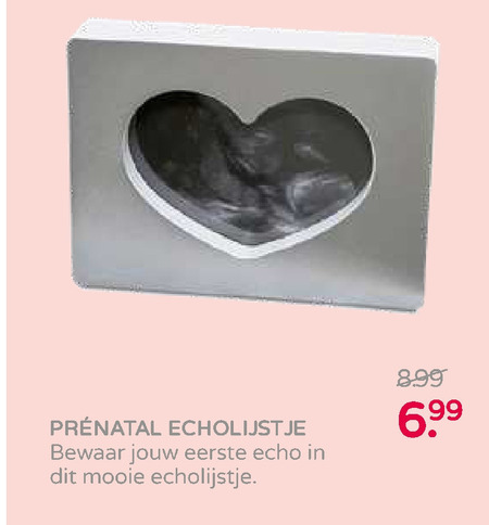 Prenatal Huismerk   zwangerschap, fotolijst folder aanbieding bij  Prenatal - details